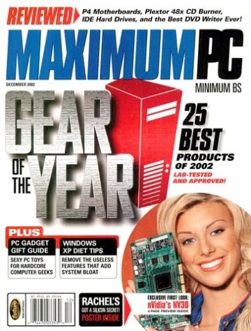 More information about "Maximum PC Issue 052 December 2002"