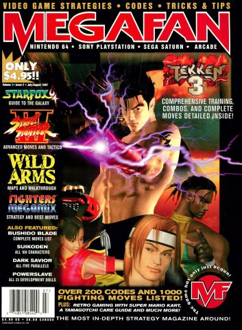 MegaFan Volume 1 Issue 2 (July-August 1997)