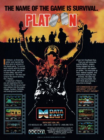 Platoon (January 1989)