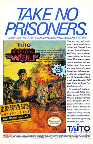 Operation Wolf (February 1990)