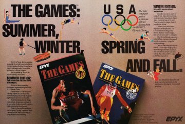 Games, The: Summer and Winter Edition (January 1989)