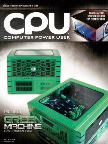 Computer Power User Volume 13 Issue 4 (April 2013)