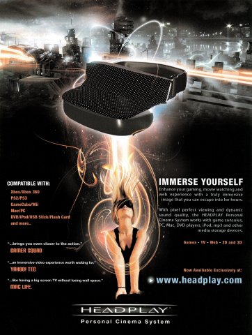 Headplay Personal Cinema System (November 2007)