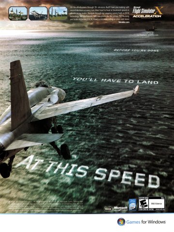 Microsoft Flight Simulator X: Acceleration (October 2007)