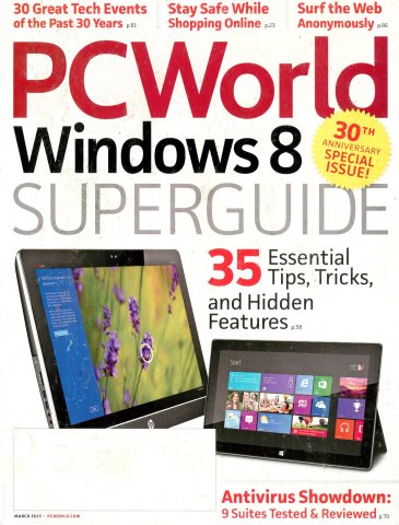 PCWorld Volume 31 Number 3 (March 2013)