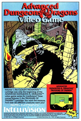 Advanced Dungeons & Dragons: Treasure of Tarmin (February 1984)