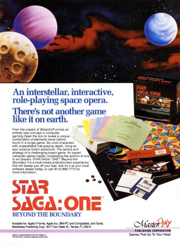 Star Saga: One - Beyond the Boundary (Summer 1989)