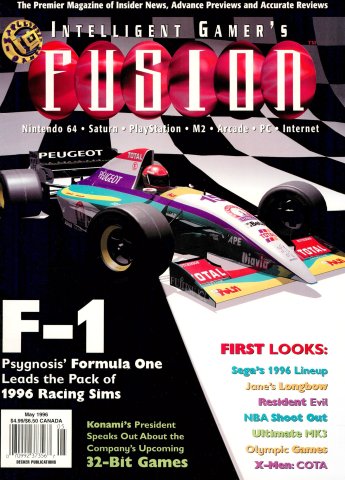 Intelligent Gamer's Fusion Issue 10 May 1996 (Volume 2 Issue 10)