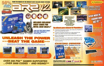 Action Replay 2 V2 (June 2002) (UK)