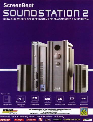 Spectravideo ScreenBeat Soundstation 2 (January 2001) (UK)