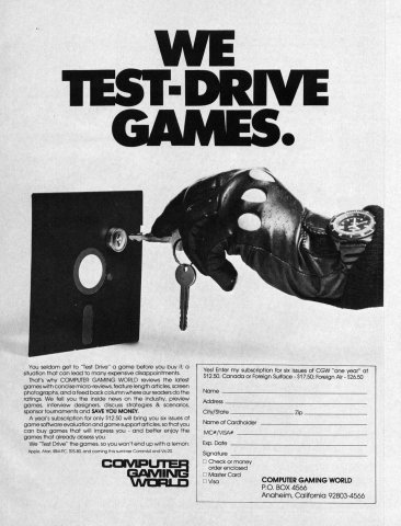 Computer Gaming World (May 1983)