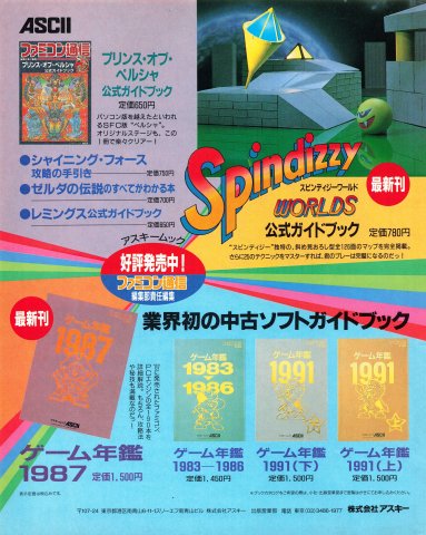 Game-related publications