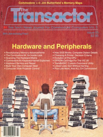 The Transactor Volume 5, Issue 05 (March 1985)